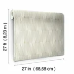 York Wallcoverings On an Angle Grey Wallpaper - SKU GM7558