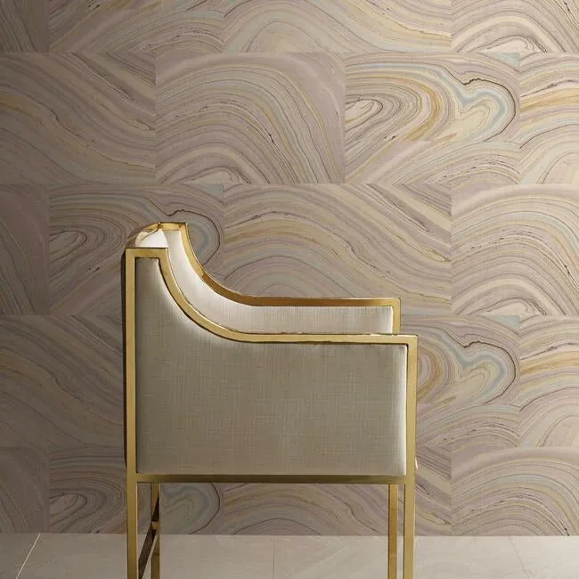 York Wallcoverings Onyx Purple Peel & Stick Wallpaper - SKU PSW1093RL