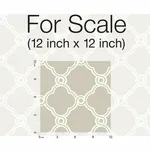 York Wallcoverings Open Trellis Taupe Wallpaper - SKU SS2508