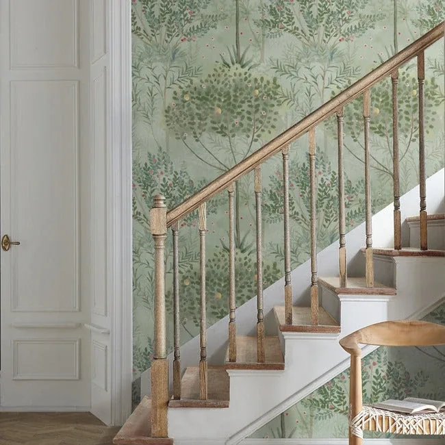 York Wallcoverings Orchard Green Wallpaper - SKU MN1823