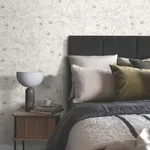 York Wallcoverings Orchid Conservatory Toile Beige & Taupe Wallpaper - SKU RT7883