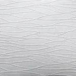 York Wallcoverings Organic Waves Paintable White Wallpaper - SKU PT9418