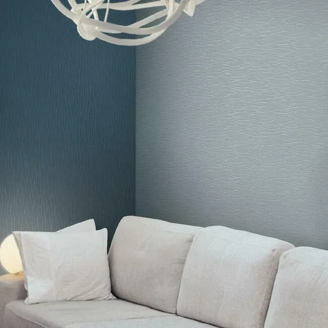 York Wallcoverings Organic Waves Paintable White Wallpaper - SKU PT9418