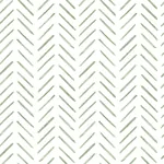 York Wallcoverings Painted Herringbone Fern Peel & Stick Wallpaper - SKU PSW1528RL