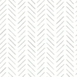 York Wallcoverings Painted Herringbone Fog Peel & Stick Wallpaper - SKU PSW1527RL