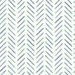 York Wallcoverings Painted Herringbone Navy Wallpaper - SKU CV4455