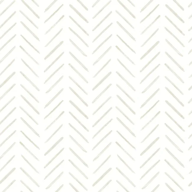 PSW1529RL | Painted Herringbone Sand Peel & Stick Wallpaper