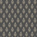York Wallcoverings Paisley Black Wallpaper - SKU RF7472