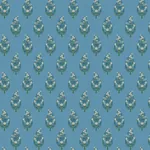 York Wallcoverings Paisley Blue Wallpaper - SKU RF7473