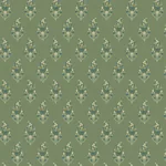 York Wallcoverings Paisley Green Wallpaper - SKU RF7471