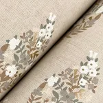 York Wallcoverings Paisley Linen Wallpaper - SKU RF7474
