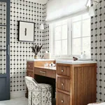 York Wallcoverings Palm Bay Black Wallpaper - SKU CV4417