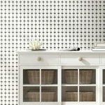 York Wallcoverings Palm Bay Black Wallpaper - SKU CV4417