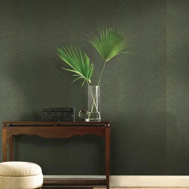 York Wallcoverings Palm Chevron Wallpaper - SKU TC2693