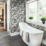 York Wallcoverings Palm Silhouette Black & Gold Wallpaper | Wallpaper Twins York Wallcoverings Palm Silhouette Black & Gold Wallpaper - SKU CY1567