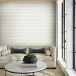 York Wallcoverings Palm Thatch White & Grey Wallpaper | Wallpaper Twins York Wallcoverings Palm Thatch White & Grey Wallpaper - SKU SS2565