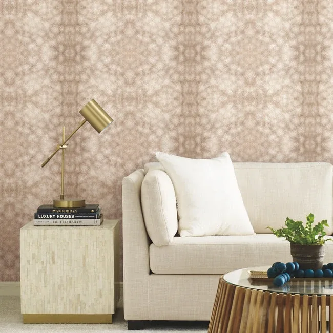York Wallcoverings Palomino Tan Peel & Stick Wallpaper | Wallpaper Twins York Wallcoverings Palomino Tan Peel & Stick Wallpaper - SKU PSW1376RL