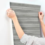 York Wallcoverings Pandora Leaf Grey Wallpaper | Wallpaper Twins York Wallcoverings Pandora Leaf Grey Wallpaper - SKU GO8264