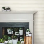 York Wallcoverings Pandora Leaf White & Off White Wallpaper - SKU GO8262