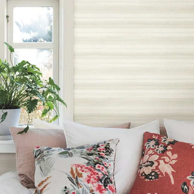 York Wallcoverings Pandora Leaf White & Off White Wallpaper - SKU GO8262