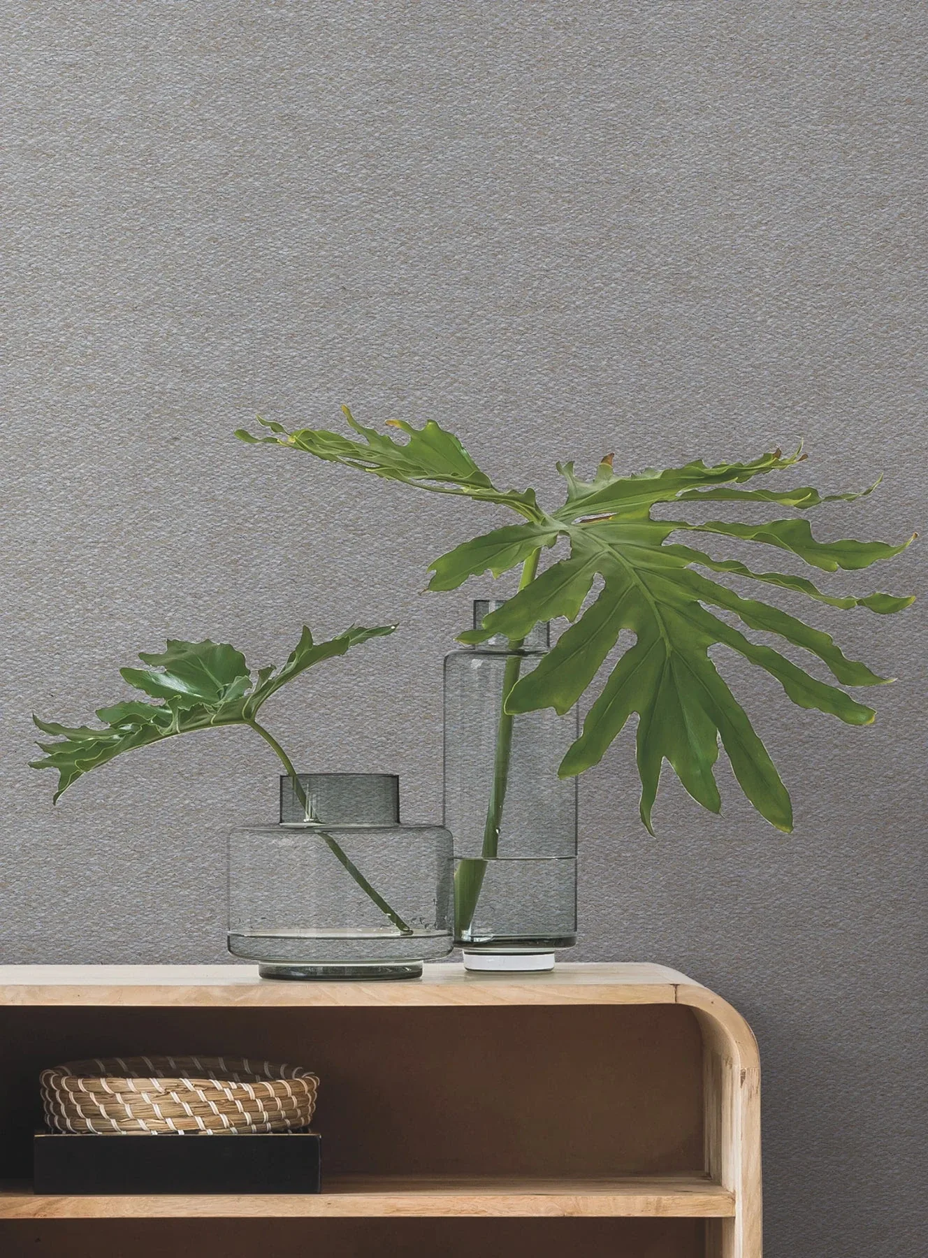 York Wallcoverings Paper Light Blue Yarn Wallpaper - SKU MF4706MH