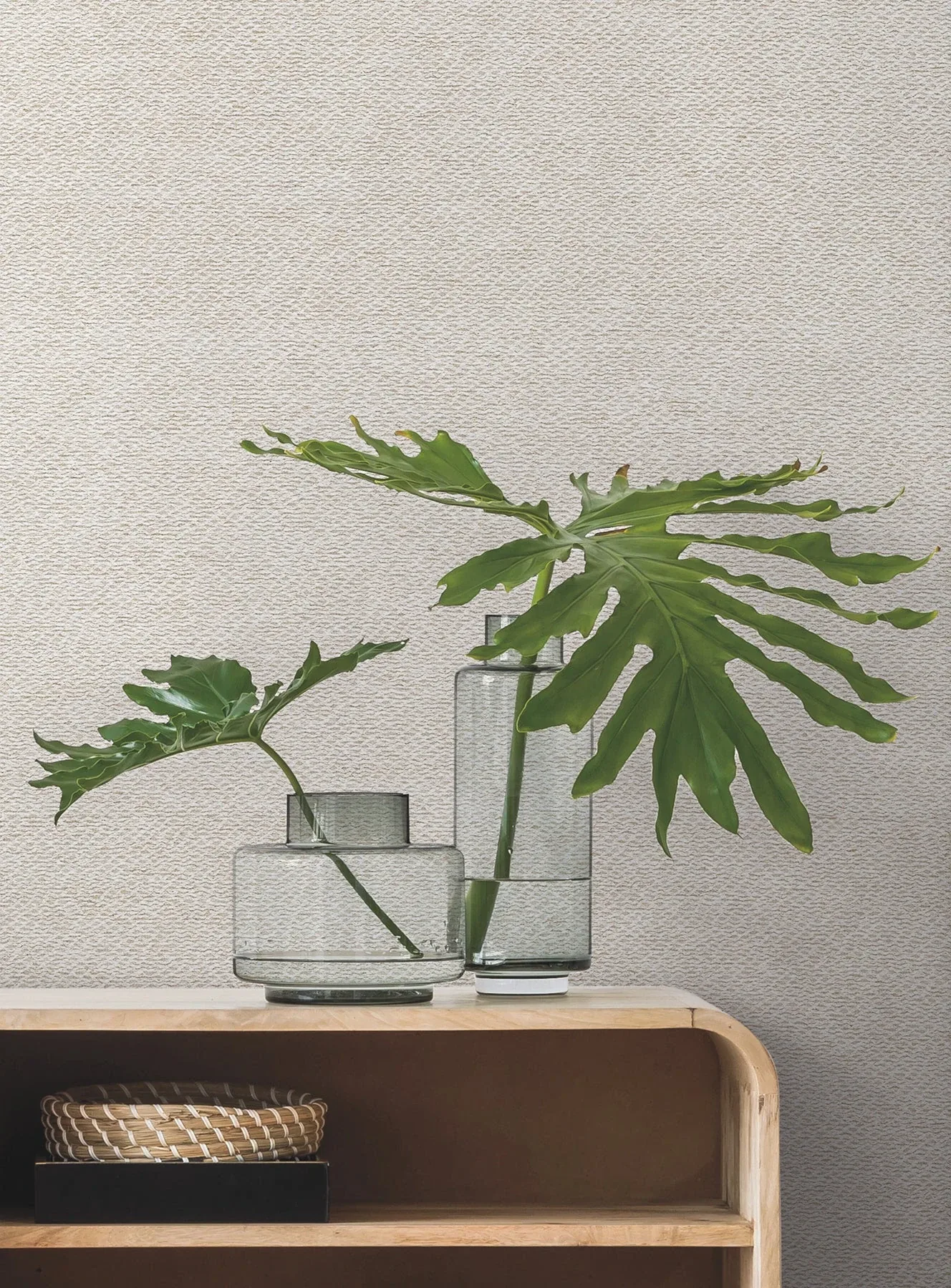 York Wallcoverings Paper White Yarn Wallpaper - SKU MF4703MH