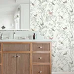 York Wallcoverings Papillon Blush Wallpaper - SKU RT7930