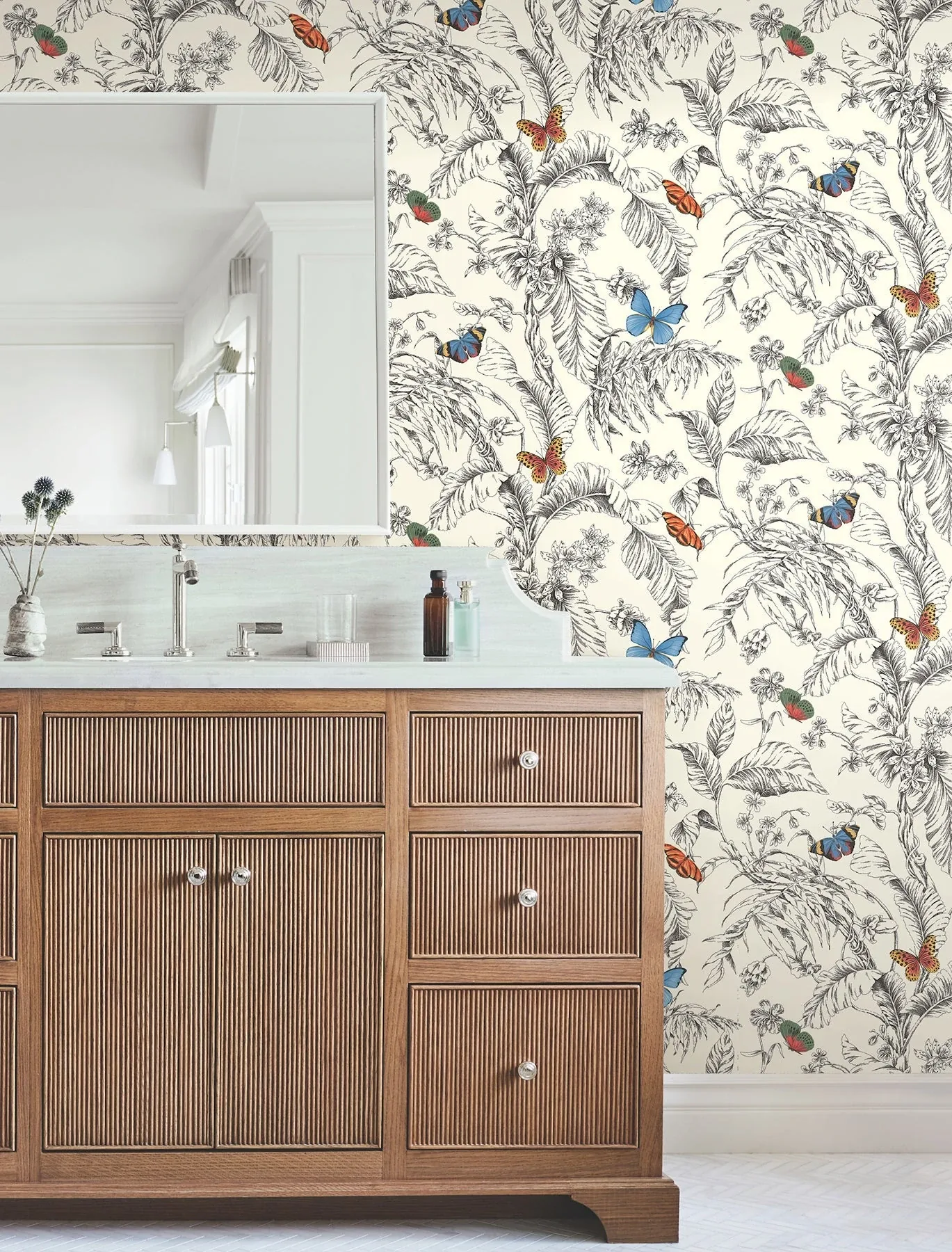 York Wallcoverings Papillon Primary Wallpaper - SKU AF2025