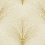 York Wallcoverings Papyrus Plume Beige Wallpaper - SKU OI0681