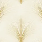 York Wallcoverings Papyrus Plume Ivory Wallpaper - SKU OI0683