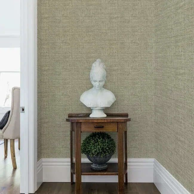 York Wallcoverings Papyrus Weave Beige Wallpaper - SKU CY1557