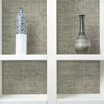 York Wallcoverings Papyrus Weave Black Wallpaper - SKU CY1559
