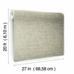 York Wallcoverings Papyrus Weave Neutral Peel & Stick Wallpaper - SKU PSW1039RL