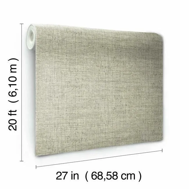York Wallcoverings Papyrus Weave Neutral Peel & Stick Wallpaper - SKU PSW1039RL