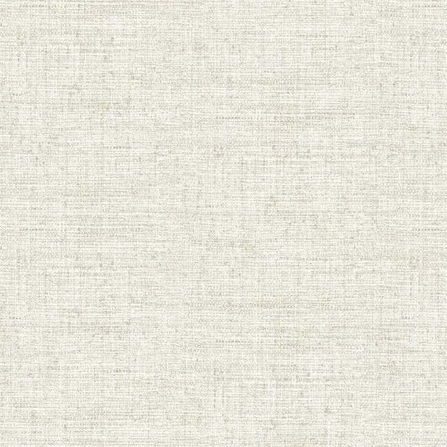 York Wallcoverings Papyrus Weave White Wallpaper - SKU MN1932