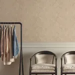 York Wallcoverings Parquet Beige Wallpaper | Wallpaper Twins York Wallcoverings Parquet Beige Wallpaper - SKU OM3623