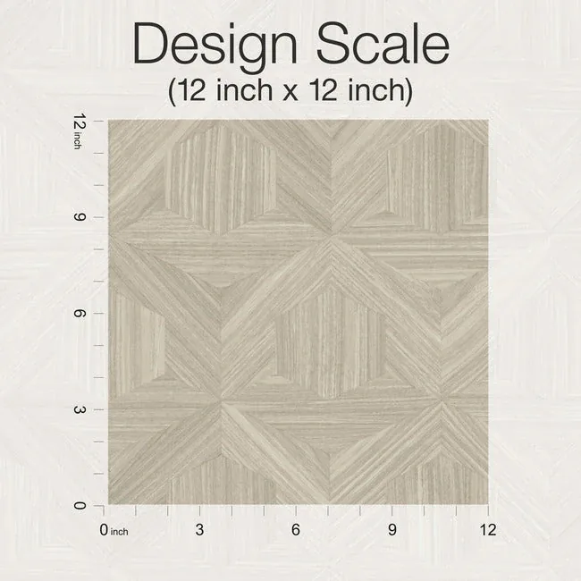 York Wallcoverings Parquet Beige Wallpaper | Wallpaper Twins York Wallcoverings Parquet Beige Wallpaper - SKU OM3623