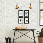 York Wallcoverings Pasture Toile Beige & Grey Wallpaper - SKU FH4033