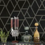 York Wallcoverings Pathways Grey Wallpaper - SKU GR5914