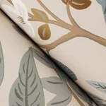 York Wallcoverings Peacock Garden Linen Peel & Stick Wallpaper | Wallpaper Twins York Wallcoverings Peacock Garden Linen Peel & Stick Wallpaper - SKU PSW1538RL