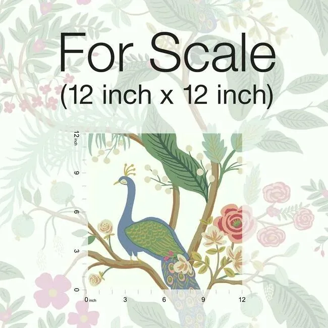 York Wallcoverings Peacock Periwinkle Wallpaper | Wallpaper Twins York Wallcoverings Peacock Periwinkle Wallpaper - SKU RI5174