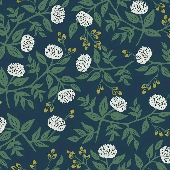 RI5149 | Peonies Navy Wallpaper