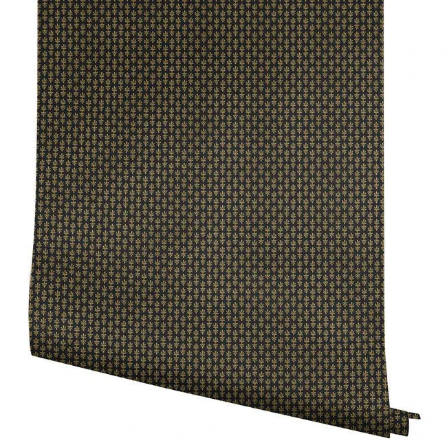 York Wallcoverings Petal Black Wallpaper - SKU RP7363