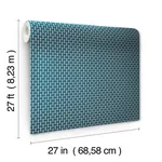 York Wallcoverings Petal Blue Wallpaper - SKU RP7366