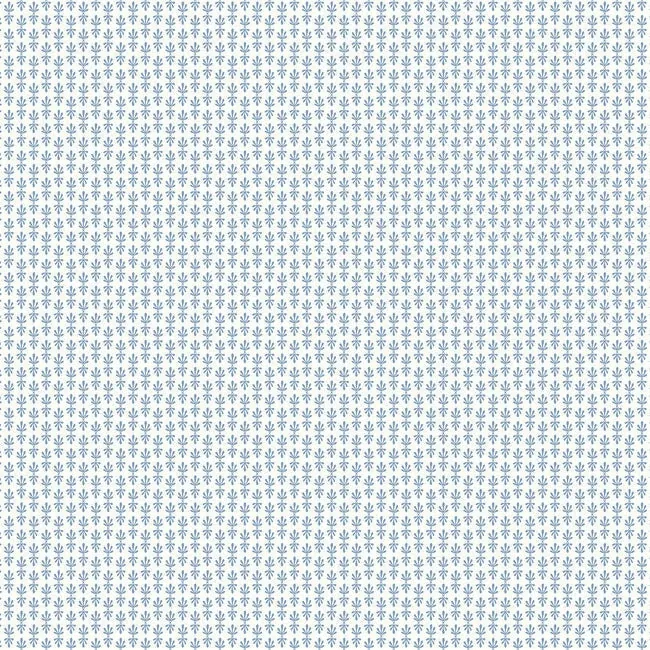 RP7365 | Petal White & Blue Wallpaper