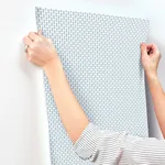 York Wallcoverings Petal White & Blue Wallpaper - SKU RP7365
