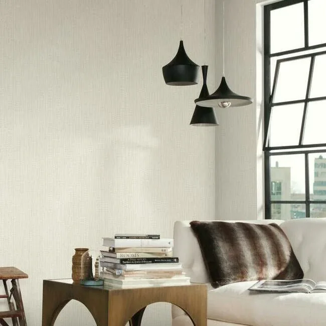 York Wallcoverings Petite Metro Tile White Wallpaper - SKU TD1044N