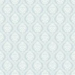 York Wallcoverings Petite Ogee Blue Wallpaper - SKU DM5026