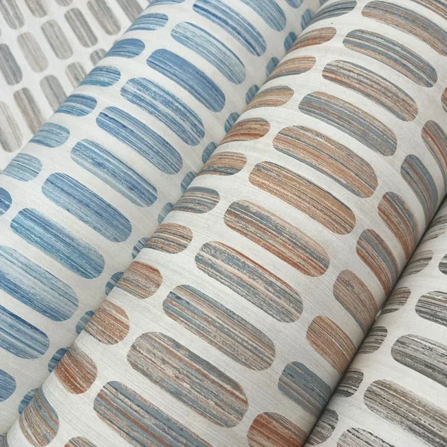 York Wallcoverings Petite Pergola Blue Wallpaper - SKU MN1942