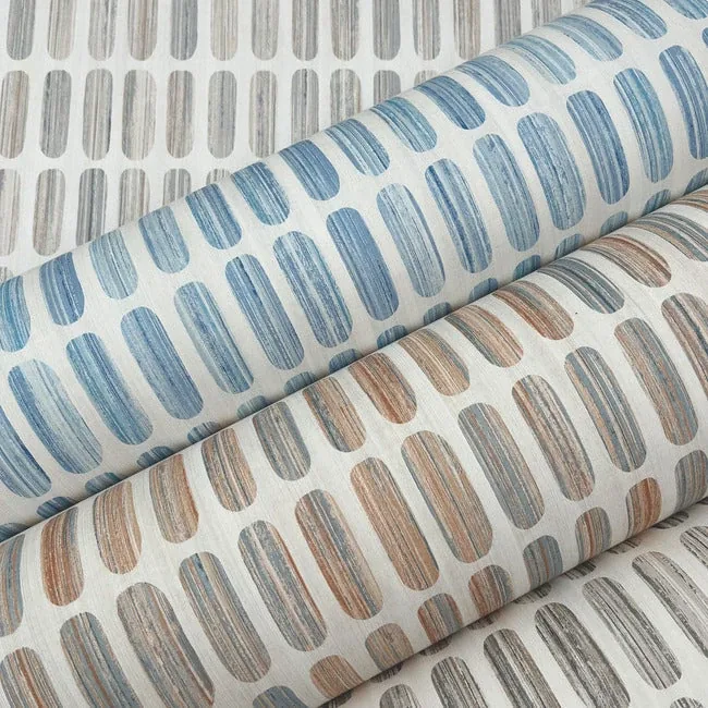 York Wallcoverings Petite Pergola Grey & Taupe Wallpaper - SKU MN1941